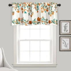 18"x52" Tanisha Light Filtering Window Valance - Lush Décor -Lush Décor GUEST edd14dc9 4dca 49a5 8415 b47c2e986ce0
