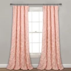 84"x52" Ravello Pintuck Window Curtain Panel - Lush Décor 10 84"x52" Ravello Pintuck Window Curtain Panel - Lush Décor -Lush Décor GUEST f0e9a55c 6b58 4c69 90bc f8942417d80c