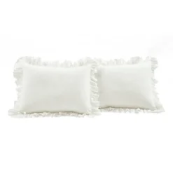 Lush Decor 3pc California King Reyna 100% Cotton Duvet Cover Set White -Lush Décor GUEST f4655ef2 f8d0 4f96 b6d1 b3d4702031b1 1