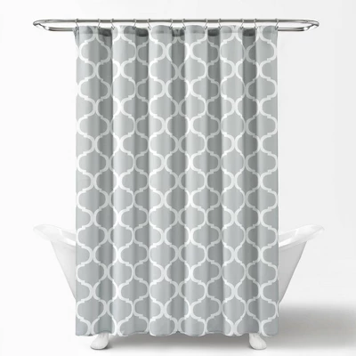 Geo Shower Curtain - Lush Décor 6 Geo Shower Curtain - Lush Décor - Image 4