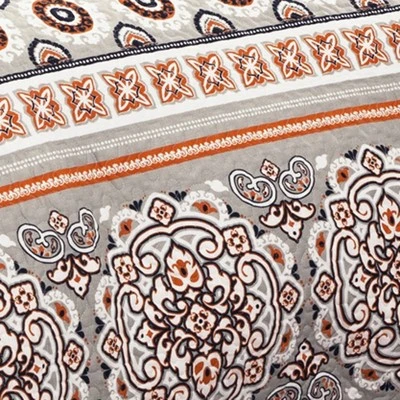 Nesco Quilt Navy/ Coral 3 Piece Set - Lush Décor 4 Nesco Quilt Navy/ Coral 3 Piece Set - Lush Décor - Image 2