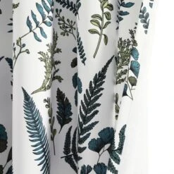 18"x52" Devonia Allover Light Filtering Valance White/Green - Lush Décor -Lush Décor GUEST fa49a131 6cdf 4ee7 a28a 6b4d4a059f02