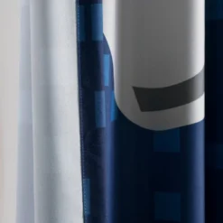 52"x84" Kids' Video Games Window Curtain Panel Set Navy - Lush Décor -Lush Décor GUEST fd76290b 6c19 4564 9e54 573636289355