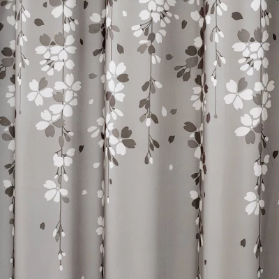 Weeping Flower Shower Curtain - Lush Décor 5 Weeping Flower Shower Curtain - Lush Décor - Image 3